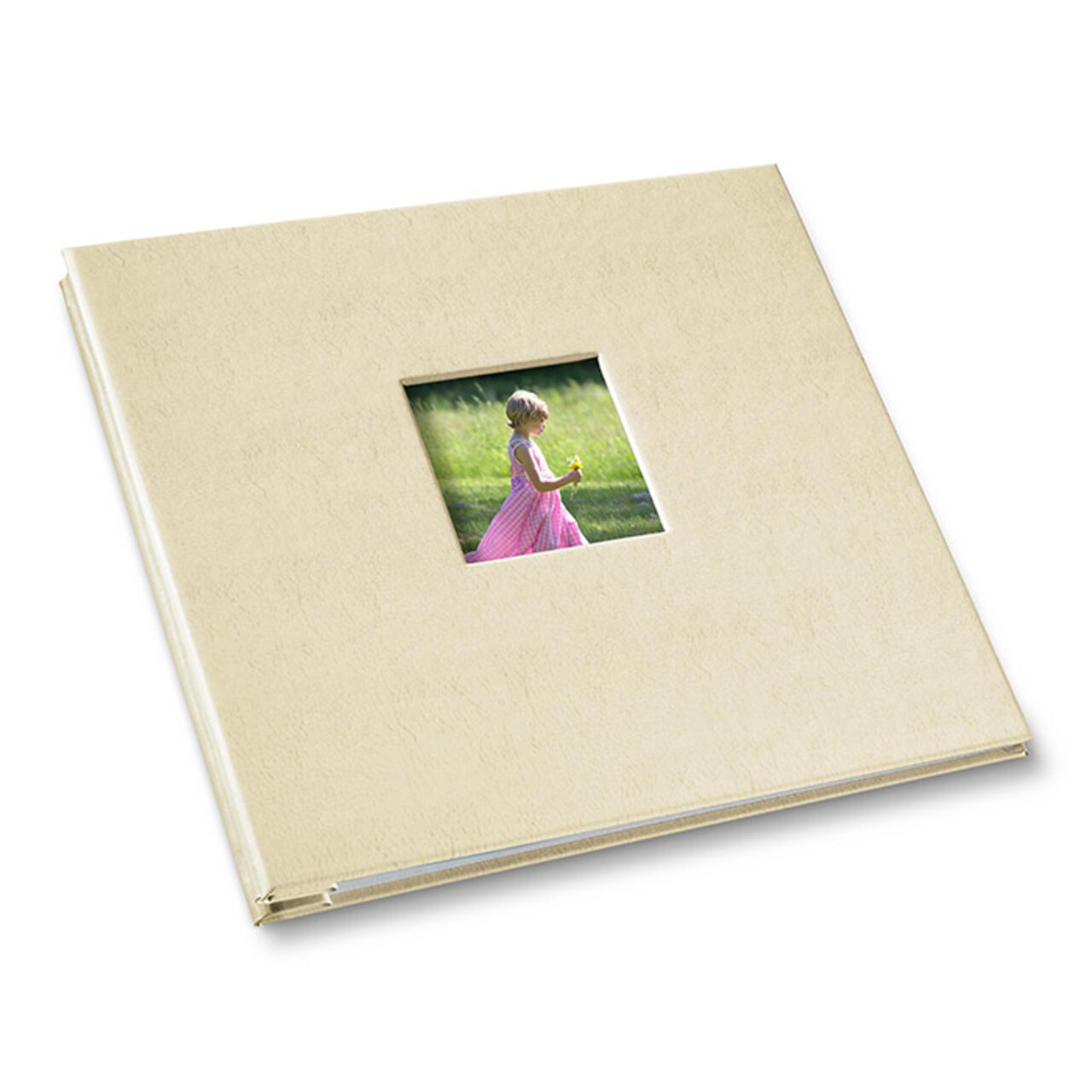 Gallery Leather Yarmouth 12 x 12 Scrapbook, Hold Keepsakes and Memories, Bonded Leather, Post-Bound, 20 pages, - 12.75" x 14.5"